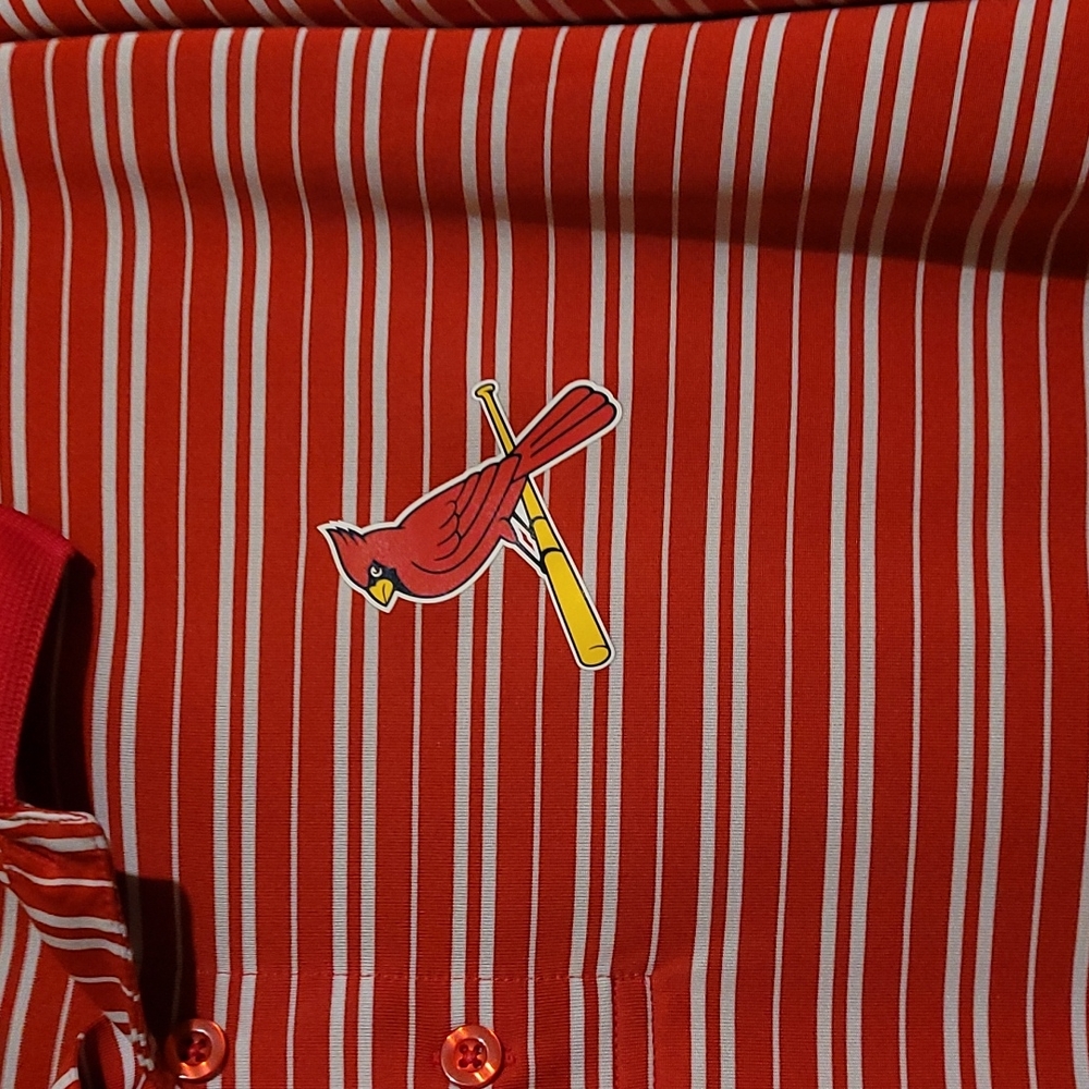Tx3 Cool genuine merchandise Saint Louis Cardinals polo size XL - Picture 3 of 5